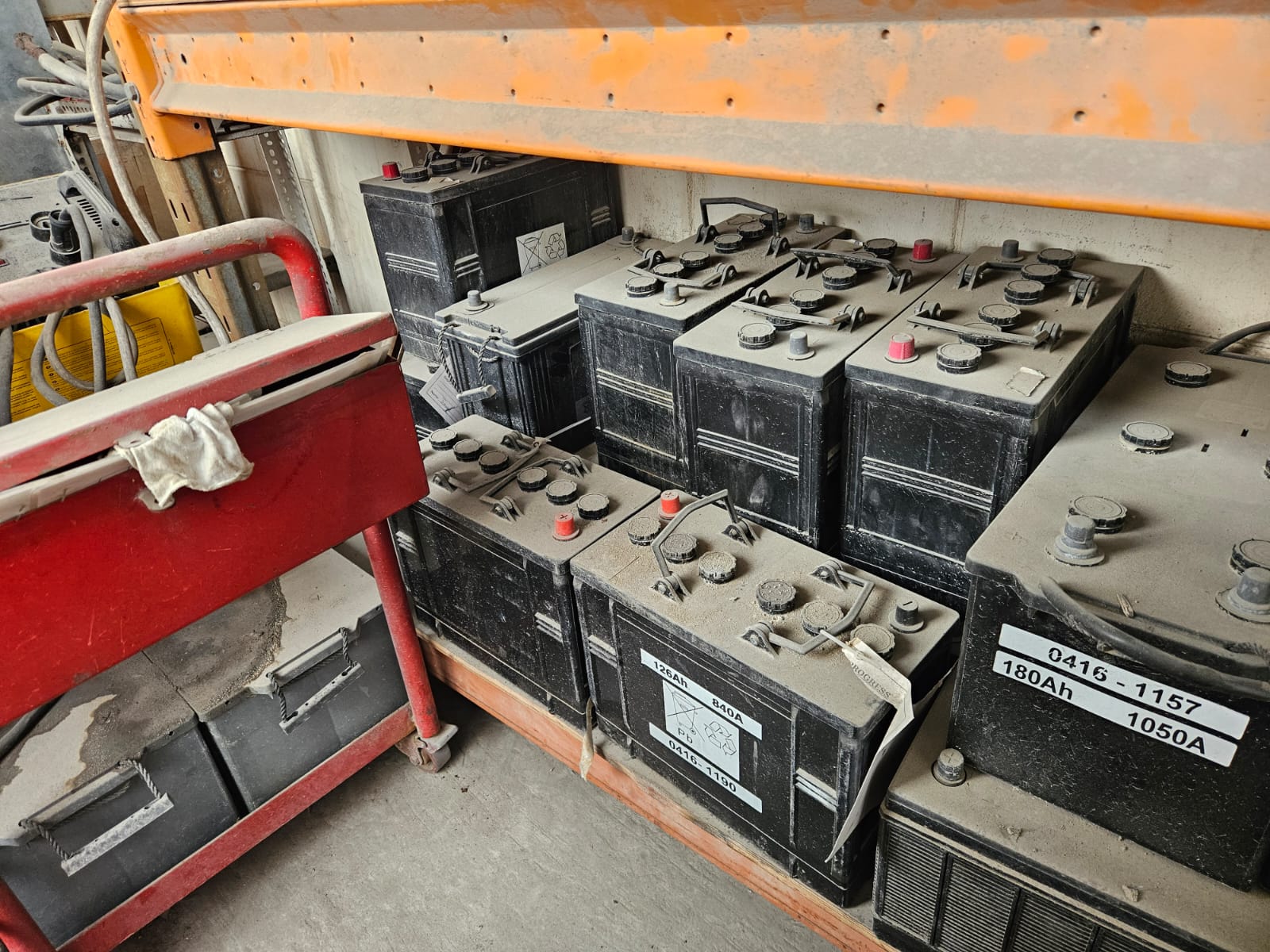 Used Industrial Lead-Acid Batteries