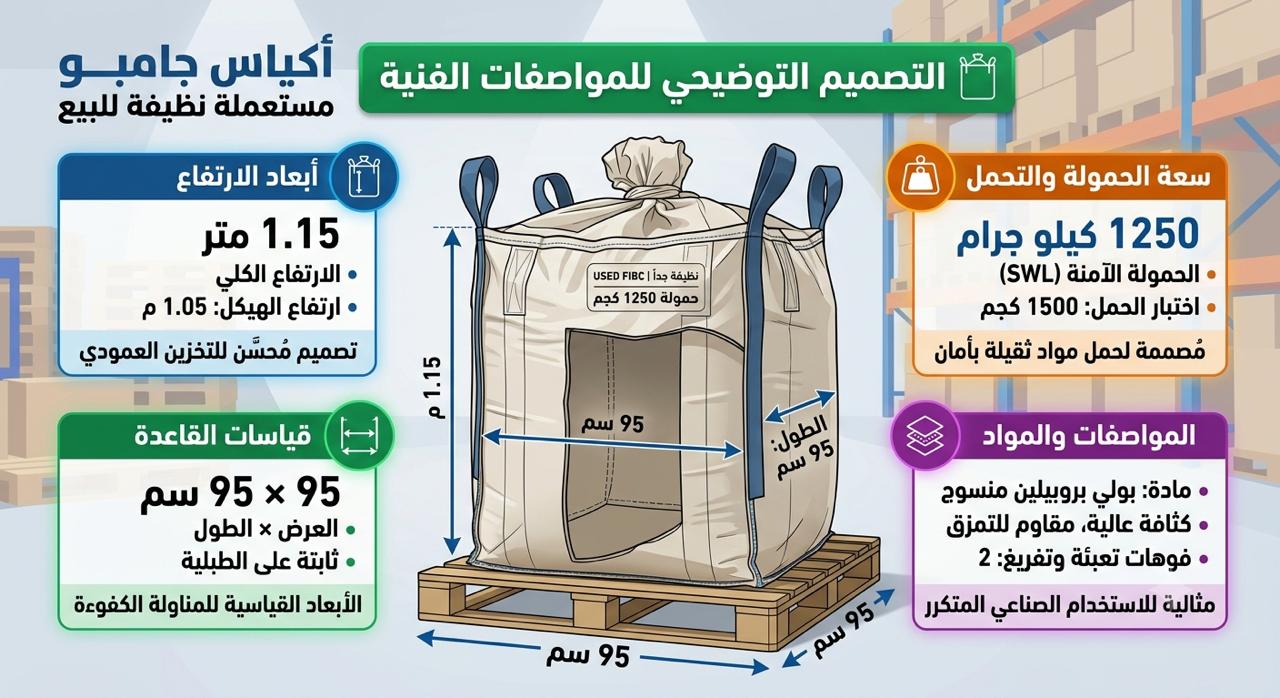 أكياس جامبو صالحة للاستخدام thumbnail
